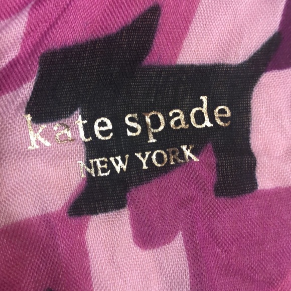 Kate Spade Shawl/ Scottish dogs - Picture 8 of 13